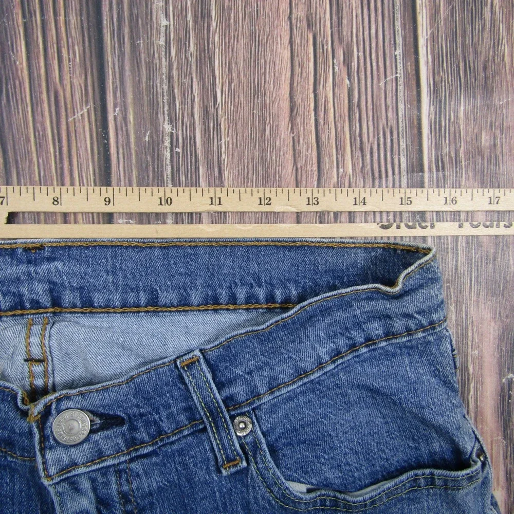 Levi's 541 Athletic Taper Jeans Mens 32x34 Blue Medium Wash Stretch Denim